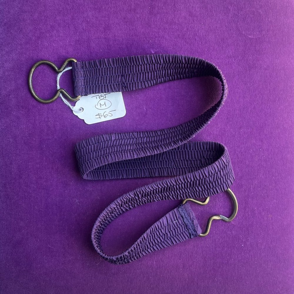 NWT 100% silk Tucker belt (OS)